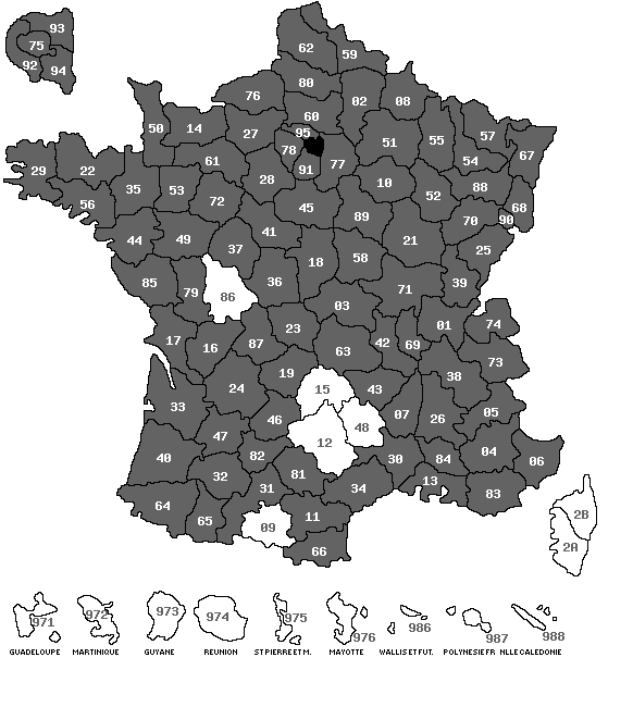 carte de france