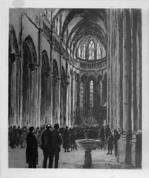 Intérieur de la cathédrale Saint-Maurice